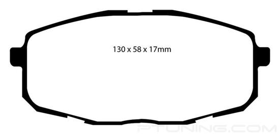 Picture of Greenstuff 2000 Series Sport Front Brake Pads