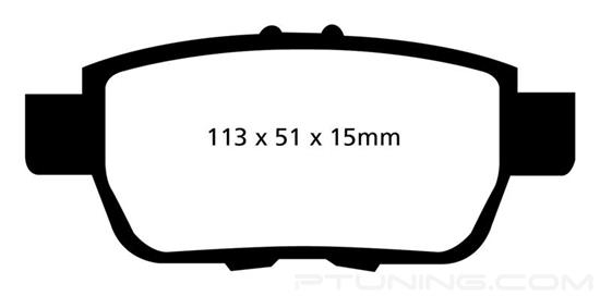 Picture of Greenstuff 2000 Series Sport Rear Brake Pads