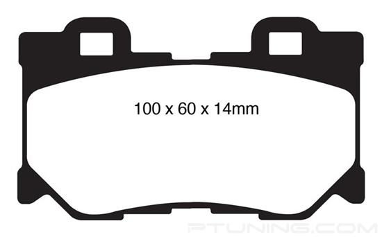 Picture of Greenstuff 2000 Series Sport Rear Brake Pads