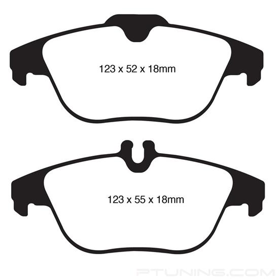 Picture of Greenstuff 2000 Series Sport Rear Brake Pads