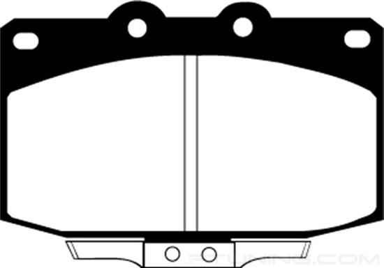 Picture of Greenstuff 2000 Series Sport Front Brake Pads