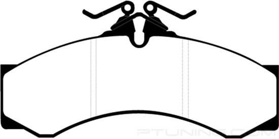 Picture of Greenstuff 6000 Series Truck and SUV Rear Brake Pads