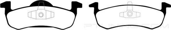 Picture of Greenstuff 6000 Series Truck and SUV Rear Brake Pads