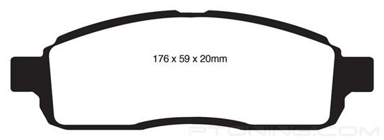 Picture of Greenstuff 6000 Series Truck and SUV Front Brake Pads