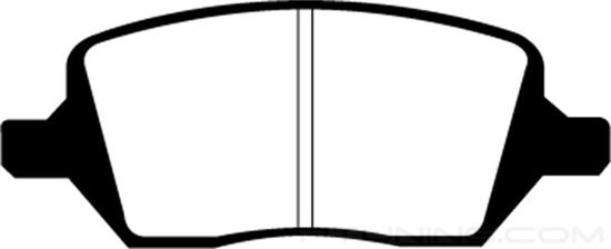 Picture of Greenstuff 6000 Series Truck and SUV Rear Brake Pads