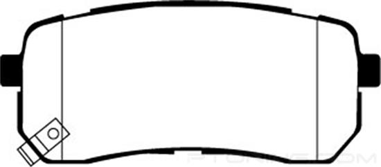 Picture of Greenstuff 6000 Series Truck and SUV Rear Brake Pads