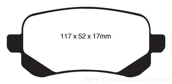Picture of Ultimax OEM Replacement Rear Brake Pads