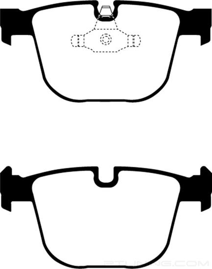 Picture of Yellowstuff Rear Brake Pads