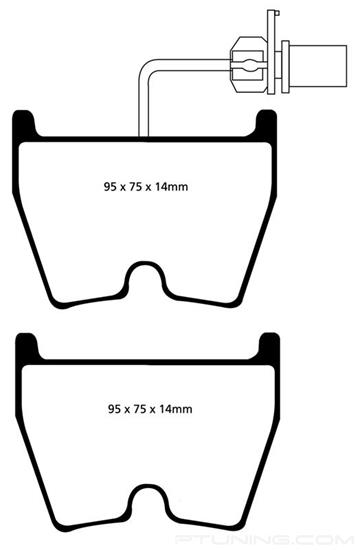 Picture of Yellowstuff Front Brake Pads