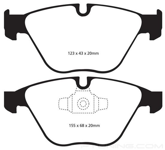 Picture of Redstuff Ceramic Low Dust Front Brake Pads