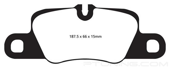 Picture of Redstuff Ceramic Low Dust Rear Brake Pads