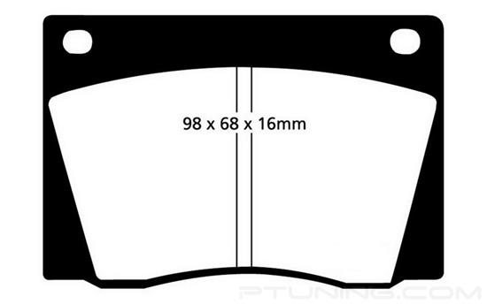 Picture of Ultimax OEM Replacement Front Brake Pads