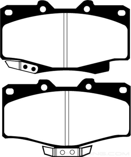 Picture of Ultimax OEM Replacement Front Brake Pads