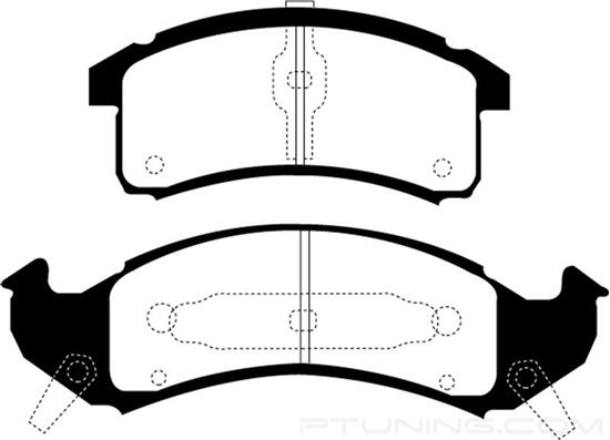 Picture of Redstuff Ceramic Low Dust Front Brake Pads