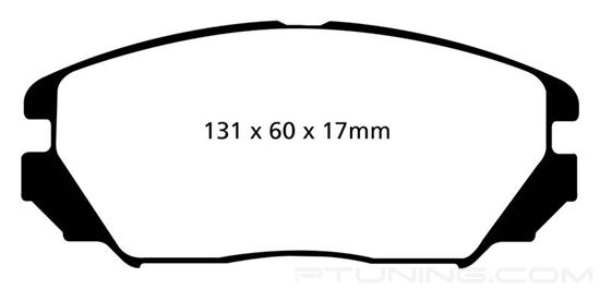 Picture of Redstuff Ceramic Low Dust Front Brake Pads