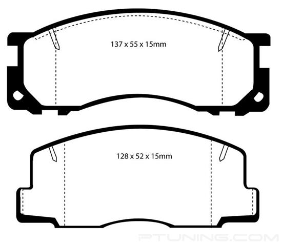 Picture of Ultimax OEM Replacement Front Brake Pads