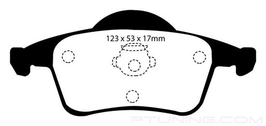 Picture of Yellowstuff Rear Brake Pads