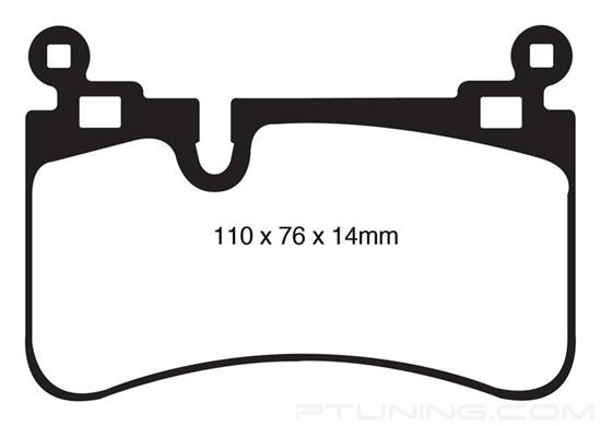 Picture of Redstuff Ceramic Low Dust Rear Brake Pads