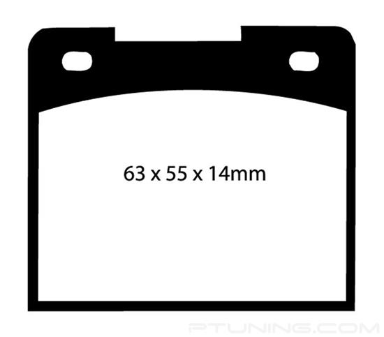 Picture of Ultimax OEM Replacement Rear Brake Pads