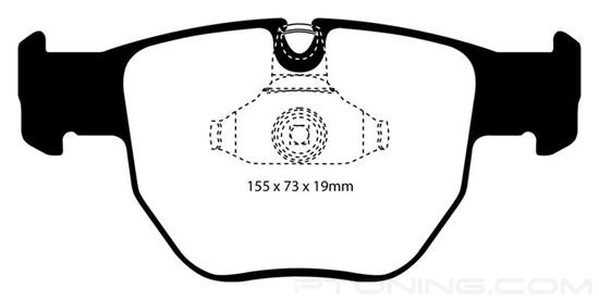 Picture of Ultimax OEM Replacement Front Brake Pads