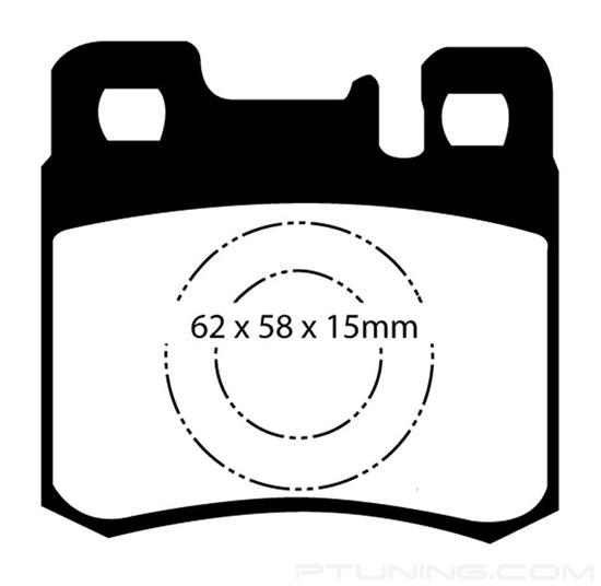Picture of Yellowstuff Rear Brake Pads
