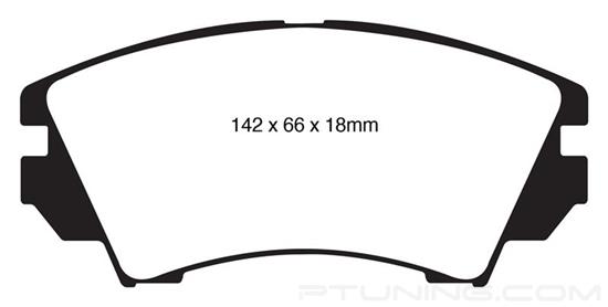 Picture of Redstuff Ceramic Low Dust Front Brake Pads