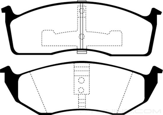 Picture of Ultimax OEM Replacement Front Brake Pads