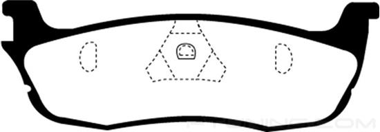 Picture of Ultimax OEM Replacement Rear Brake Pads