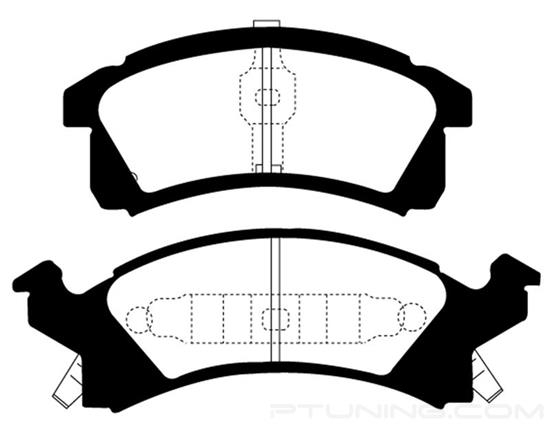 Picture of Redstuff Ceramic Low Dust Front Brake Pads