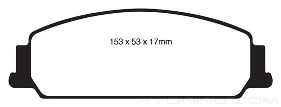 Picture of Redstuff Ceramic Low Dust Front Brake Pads