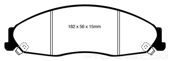 Picture of Redstuff Ceramic Low Dust Front Brake Pads