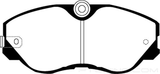 Picture of Redstuff Ceramic Low Dust Front Brake Pads