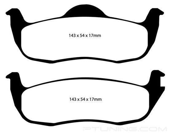 Picture of Ultimax OEM Replacement Rear Brake Pads