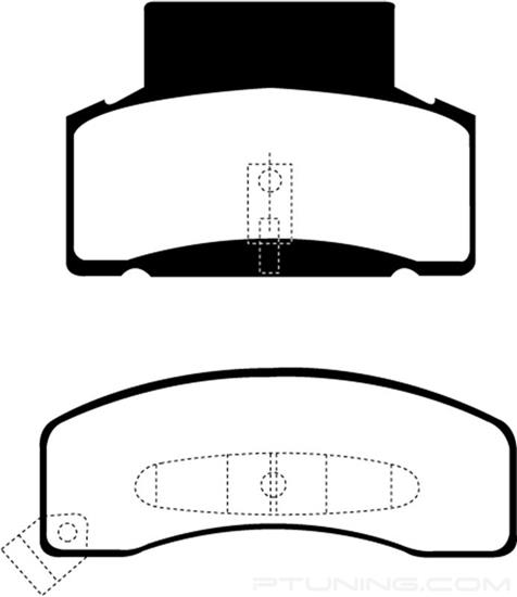 Picture of Ultimax OEM Replacement Front Brake Pads