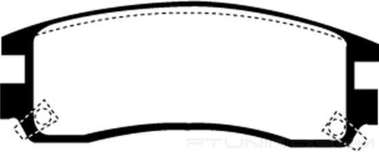 Picture of Ultimax OEM Replacement Rear Brake Pads