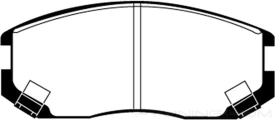 Picture of Ultimax OEM Replacement Front Brake Pads