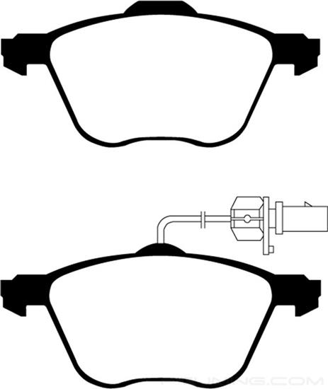 Picture of Ultimax OEM Replacement Front Brake Pads