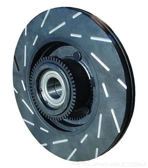 Picture of USR BlackDash Series Sport Slotted Vented 1-Piece Front Brake Rotors