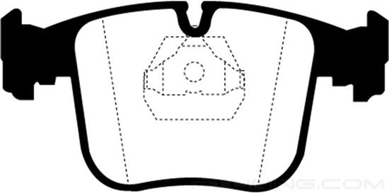 Picture of Redstuff Ceramic Low Dust Front Brake Pads
