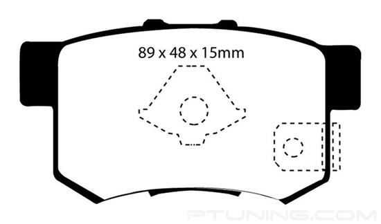 Picture of Ultimax OEM Replacement Rear Brake Pads