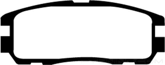 Picture of Ultimax OEM Replacement Rear Brake Pads