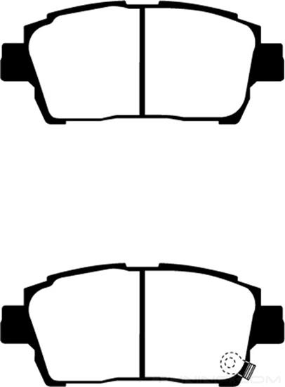 Picture of Greenstuff 2000 Series Sport Front Brake Pads