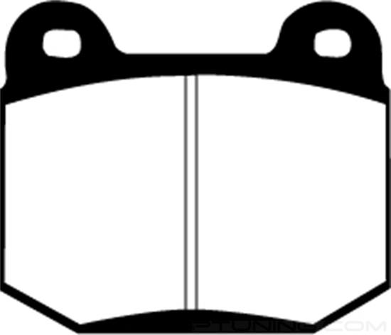 Picture of Greenstuff 2000 Series Sport Rear Brake Pads