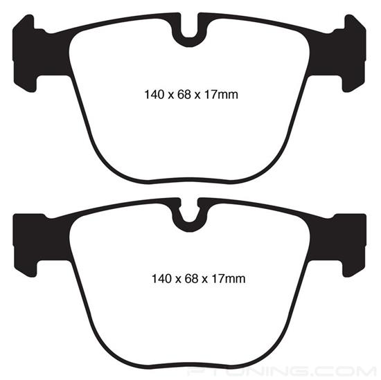 Picture of Greenstuff 2000 Series Sport Rear Brake Pads