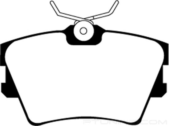 Picture of Greenstuff 6000 Series Truck and SUV Rear Brake Pads