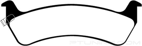 Picture of Greenstuff 6000 Series Truck and SUV Rear Brake Pads