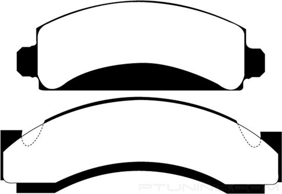 Picture of Greenstuff 6000 Series Truck and SUV Front Brake Pads