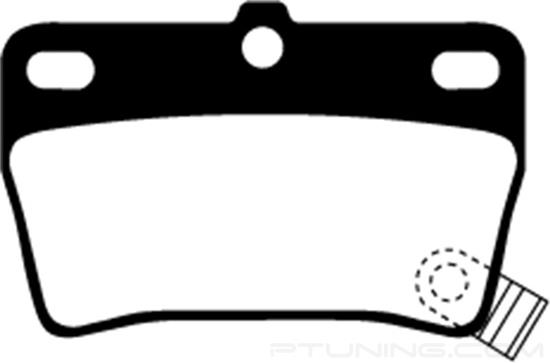 Picture of Greenstuff 6000 Series Truck and SUV Rear Brake Pads