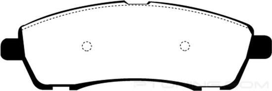 Picture of Greenstuff 6000 Series Truck and SUV Rear Brake Pads