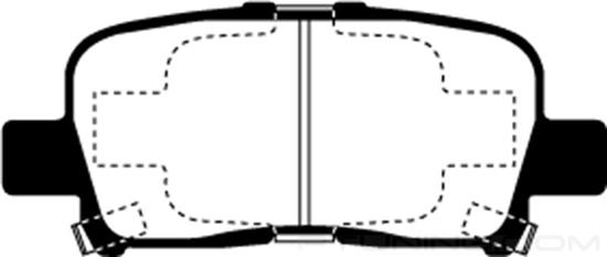 Picture of Greenstuff 6000 Series Truck and SUV Rear Brake Pads